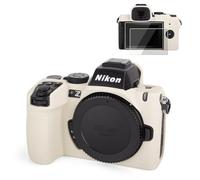 VOVMOEYA Étui pour appareil photo Nikon Z50II avec 2 films de protection d'écran, étui de protection en silicone souple et léger pour appareil photo Z50 II
