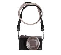 VOVMOEYA G7X Mark III Sangle de cou réglable en cuir PU pour photographes Fujifilm/Nikon/Canon/Sony/Minolta/Panasonic/SLR/DSLR