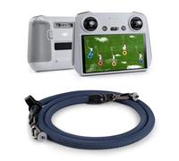 VOVMOEYA Lanière pour contrôleur DJI RC/RC 2, sangle d'épaule de drone pour Mini 5 Pro/Mini 4 Pro/Mavic 4/Mavic 3 - Bleu foncé
