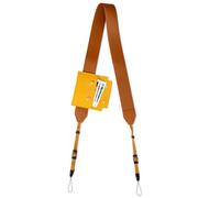 VOVMOEYA Sangle Appareil Photo en cuir PU, sangle de cou pour Sony Alpha 7 IV A6400 pour Fujifilm X100VI pour Canon pour Nikon bandoulière pour appareil photo avec poche - Marron