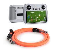 VOVMOEYA Sangle de Cou pour DJI RC/RC Pro/Plus, Bandoulière pour Mavic 3/Air 3/Air 2S/Mini 3/4 Pro, Télécommande Accessoires - Orange