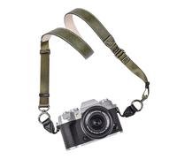 VOVMOEYA X-T50 Sangle de cou réglable en polyuréthane pour photographes Fujifilm/Nikon/Canon/Sony/Minolta/Panasonic/SLR/DSLR, Vert matcha.
