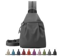 Vovtva Street Lite Chic Versatile Travel Bag, 2025 New Multi-Compartment Large Capacity Travel Bag, for Outdoor Leisure Travel (Gray)