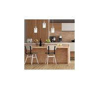 VOX Applique murale noire 10148T avec réflecteur et verre