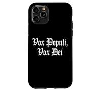 VOX POPULI VOX Dei Phrase Latine Coque pour iPhone 11 Pro