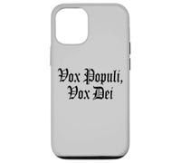 VOX POPULI VOX Dei Phrase Latine Coque pour iPhone 12/12 Pro