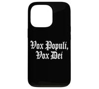 VOX POPULI VOX Dei Phrase Latine Coque pour iPhone 13 Pro