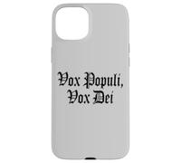 VOX POPULI VOX Dei Phrase Latine Coque pour iPhone 15 Plus