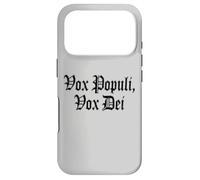 VOX POPULI VOX Dei Phrase Latine Coque pour iPhone 17 Pro