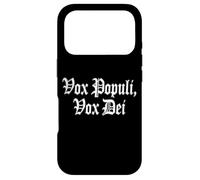 VOX POPULI VOX Dei Phrase Latine Coque pour iPhone 17 Pro