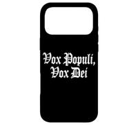 VOX POPULI VOX Dei Phrase Latine Coque pour iPhone 17 Pro Max