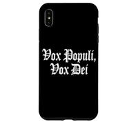 VOX POPULI VOX Dei Phrase Latine Coque pour iPhone XS Max