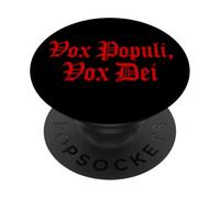 VOX POPULI VOX Dei Phrase Latine PopSockets PopGrip Adhésif