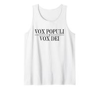 VOX POPULI VOX Dei Voix DE LA Voix du Peuple Voix DE Dieu Débardeur