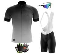 VOXCAUTQ Maillot Cyclisme Homme Tenue,Été Cyclisme Vêtements Respirant Séchage Rapide,Cycliste Homme Manche Courte MTB Jersey (Typ-13,XXL)