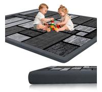 Voxirum 2 CM Épaissir Tapis de Jeu pour Enfant Tapis de Sol - Tapis d'éveil pour Bébé - Tapis de Motricité Favorisant Le Développement Sensoriel pour l'exercice et Rampant 50 x 180cm