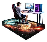 Voxirum Tapis de Sol de Jeu de Ligne Tapis D'Esport 3D 140x160cm