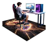 Voxirum Tapis de Sol de Jeu de Ligne Tapis D'Esport 3D 60x90cm