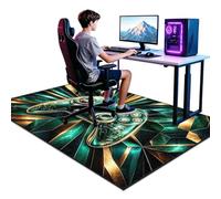Voxirum Tapis de Sol de Jeu de Ligne Tapis D'Esport 3D 90x120cm