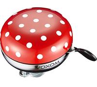 Voxom Klaxon KL16 - Diamètre : 83 mm - en Acier - Rouge à Pois Blancs - NH-B688SS