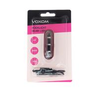 Voxom Lh 9 StVZO Lampe de vélo arrière Taille unique Noir