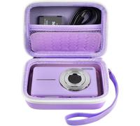 Voxpan Sac Pour Appareil Photo Numérique 21 Mp 1080P Hd 2,7"" Zoom 8X - Étui De Rangement Pour Débutant, Lilas - Sac À Dos Pour Enfant[SHY9291156]