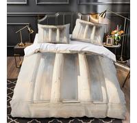 VOXYTMLWG Ancient Columns Parure de Lit 3D Effet Microfibre Hypoallergique 3 Pièces 2xTaies Ultra Douce Classical Architecture Parure de Lit Léger Résistante for Ado Double（200x200cm）