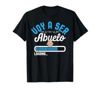 Voy A Ser Abuelo Loading Spanish Grandpa Baby Announcement T-Shirt