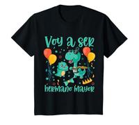 Voy A Ser frère majeur annonce cadeau enfant dinosaure T-Shirt