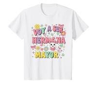 Voy A Ser Hermana Mayor Chemise pour Enfant Motif Lapin et Grande sœur T-Shirt
