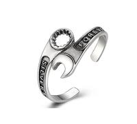 VOYADE Bracelet Clé À Vis En Argent S925 Pour Homme, Bracelet Ouvert Personnalisé,Argent,18cm~22cm