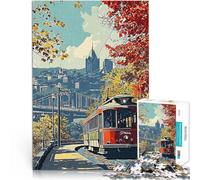 Voyage à Londres Puzzles pour Adultes 1000 pièces Jeux éducatifs Décoration d'intérieur Car C'est Un pour Toute la Famille 38x26cm
