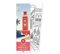 Voyage À Marrakech - 50 Marque-Pages À Peindre Ou À Colorier