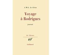 Voyage à Rodrigues: Journal