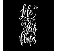 voyage amour vie inspiration citations lettrage Stickers lettrage 30x66.5cm N'abîme pas le mur Blanc