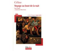Voyage au bout de la nuit - Louis-Ferdinand Céline - Gallimard - Poche - Roman