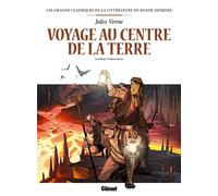 Voyage au centre de la terre en BD - Curd Ridel - Glénat - cartonné - Bande dessinée