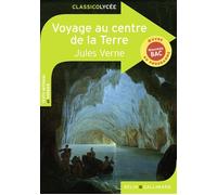 Voyage au centre de la Terre - Jules Verne - Belin Education - Gallimard - broché - Scolaire / Universitaire