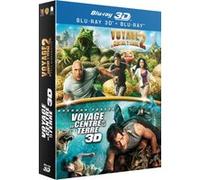 Voyage au centre de la Terre - Voyage au centre de la Terre 2 : L'île mystérieuse Coffret Combo Blu-Ray 3D E