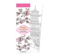 Marque-pages - Voyage au Japon: 50 marque-pages à peindre ou à colorier