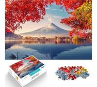 Voyage au Japon Mont Fuji Puzzle 1000 pièces pour Adolescents Jeu éducatif Défi Jouet Car C'est Un pour Toute la Famille 38x26cm