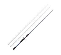 Voyage Canne à pêche coulée en Carbone 2.4 m Canne Baitcasting for au Bar brochet télescopique la Carpe Canne à pêche