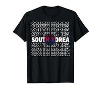 Voyage Corée du Sud Drapeau coréen Typographie Voyage T-Shirt