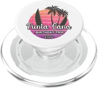 Voyage d'anniversaire à Punta Cana 2026 Créer des Souvenirs PopSockets PopGrip pour MagSafe