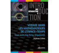 Voyage dans les mathématiques de l'espace-temps Trous noirs, big-bang, singularités - Stéphane Collion - Edp Sciences - broché - Guide