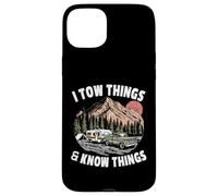 Voyage d'aventure en camping sauvage, je remorque des choses et je sais des choses Coque pour iPhone 15 Plus