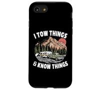 Voyage d'aventure en camping sauvage, je remorque des choses et je sais des choses Coque pour iPhone SE (2020) / 7 / 8