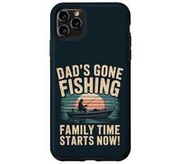 Voyage de pêche pour papa - Aventure en bateau pour papa, pêche en famille Coque pour iPhone 11 Pro Max