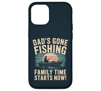 Voyage de pêche pour papa - Aventure en bateau pour papa, pêche en famille Coque pour iPhone 12/12 Pro
