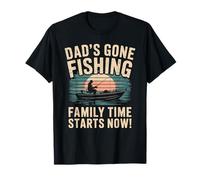 Voyage de pêche pour papa - Aventure en bateau pour papa, pêche en famille T-Shirt